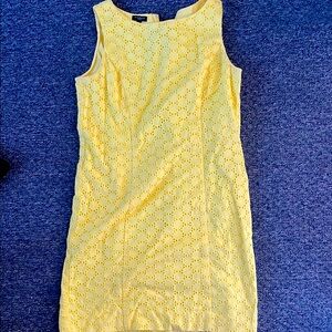 Talbots women’s yellow dress